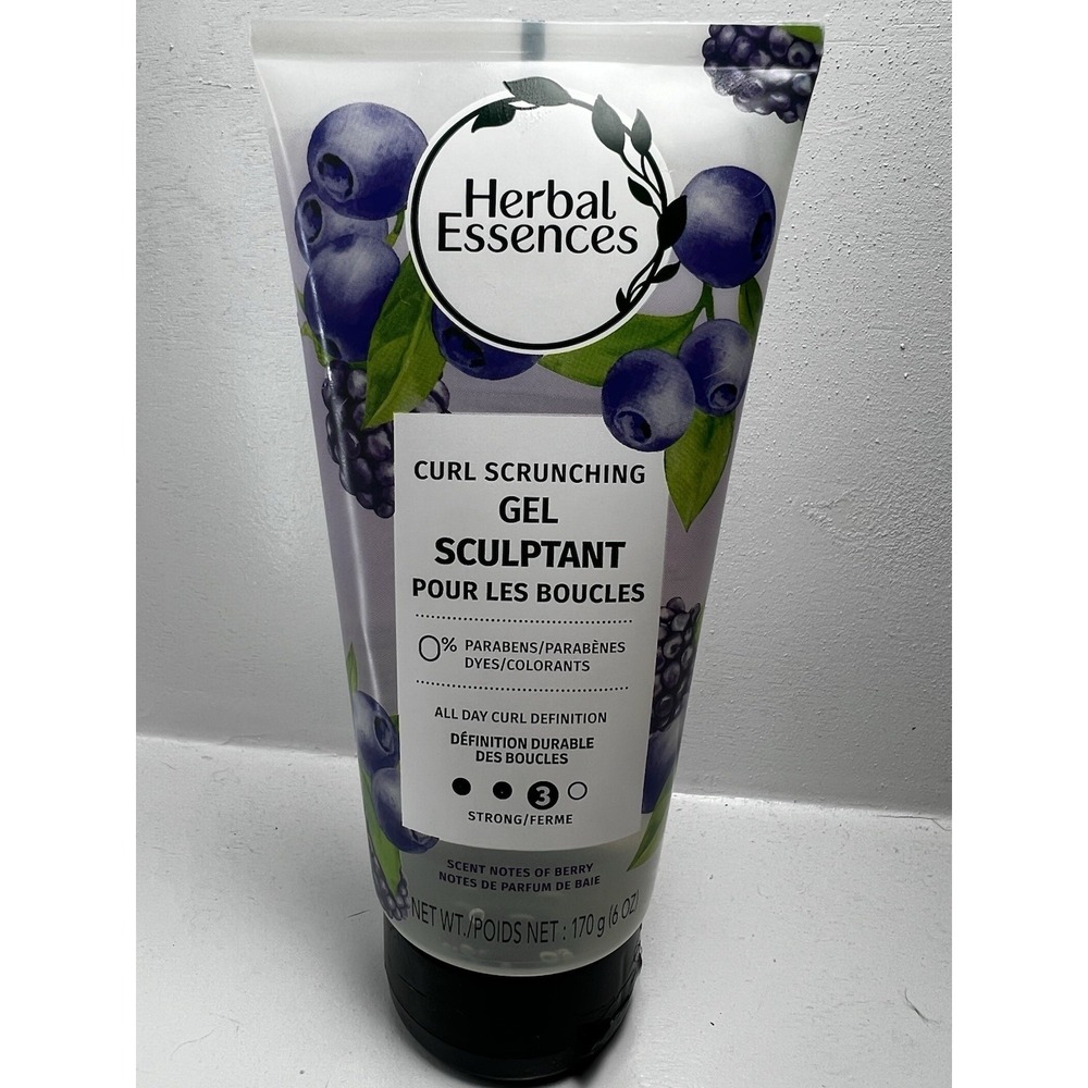 Herbal Essences Curl Scrunching Hair Spray Gel Curly Hair Gel 24-hour Hold Frizz